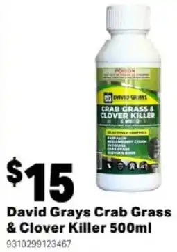 Mitre 10 David Grays Crab Grass & Clover Killer offer