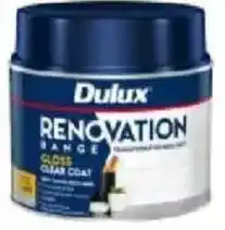 Mitre 10 Dulux Renovation Range Clear Coat Gloss offer