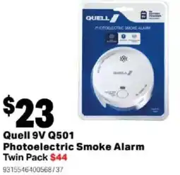 Mitre 10 Quell 9V Q501 Photoelectric Smoke Alarm offer