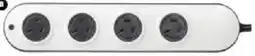 Mitre 10 HPM 4 Outlet Surge Protected Powerboard OPOD Childsafe 900J offer