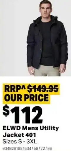 Mitre 10 ELWD Mens Utility Jacket 401 offer