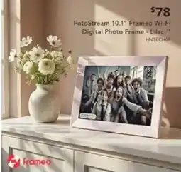 Harvey Norman FotoStream 10.1" Frameo Wi-Fi Digital Photo Frame offer