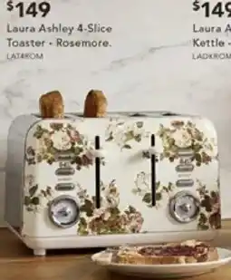 Harvey Norman Laura Ashley 4-Slice Toaster offer