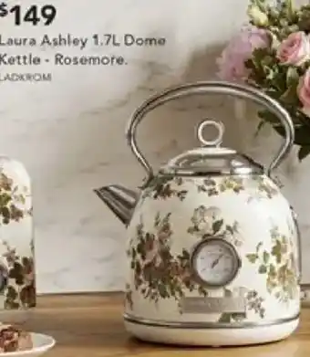 Laura Ashley 1.7L Dome Kettle