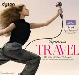 Harvey Norman Dyson 'Supersonic™ Travel Hairdryer offer