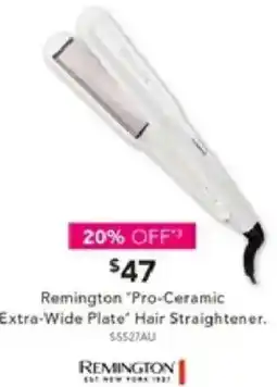 Harvey Norman Remington "Pro-Ceramic Extra-Wide Plate Hair Straightener offer