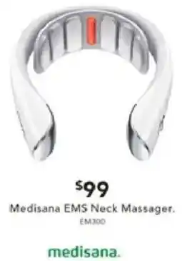 Harvey Norman Medisana EMS Neck Massager offer