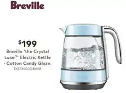 Harvey Norman Breville 'the Crystal Luxe™ Electric Kettle offer