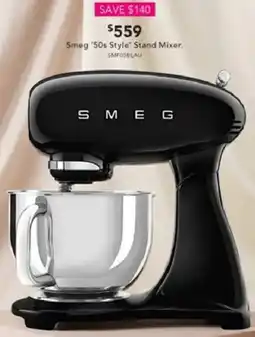 Harvey Norman Smeg '50s Style Stand Mixer offer