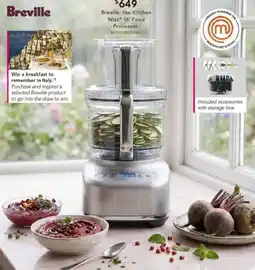 Harvey Norman Breville 'the Kitchen Wizz 16' Food Processor offer