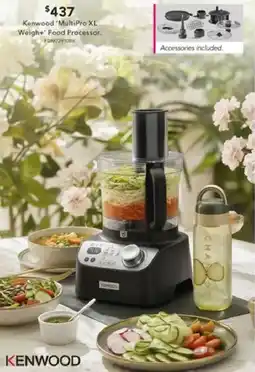 Harvey Norman Kenwood 'MultiPro XL Weigh+ Food Processor offer