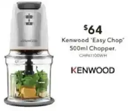 Harvey Norman Kenwood 'Easy Chop" Chopper offer