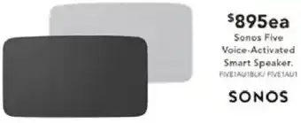 Harvey Norman Sonos Five Voice-Activated Smart Speaker offer