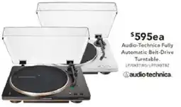 Harvey Norman Audio-Technica Fully Automatic Belt-Drive Turntable offer