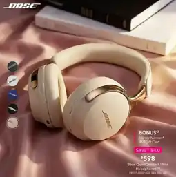 Harvey Norman Bose QuietComfort Ultra Headphones offer
