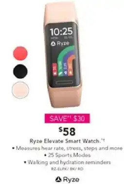 Harvey Norman Ryze Elevate Smart Watch offer