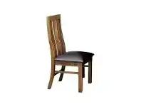 LivingStyles Montana Hardwood Timber Dining Chair with PU Seat offer