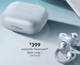 Harvey Norman Motorola swarovski buds loop offer
