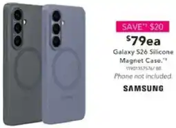 Harvey Norman Galaxy S26 Silicone Magnet Case offer