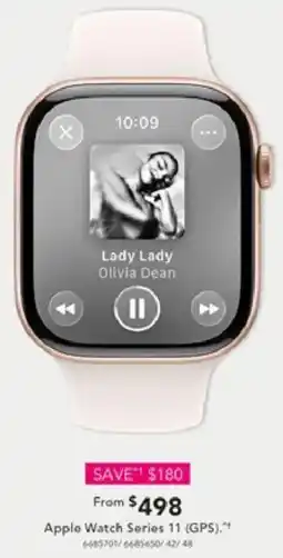Harvey Norman Apple Watch Series 11 (GPS) offer