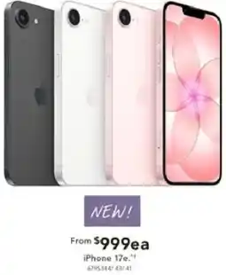 Harvey Norman iPhone 17e offer