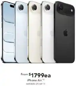 Harvey Norman iPhone Air offer