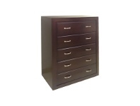 LivingStyles Maxi Pine Timber 5 Drawer Tallboy offer