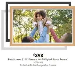Harvey Norman FotoStream 21.5" Frameo Wi-Fi Digital Photo Frame offer