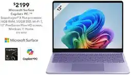 Harvey Norman Microsoft Surface Copilot+ PC offer