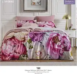 Harvey Norman L'Avenue 'Bellarose' Quilt Cover Set offer