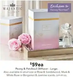 Harvey Norman Peony & Patchouli Diffuser - Large offer
