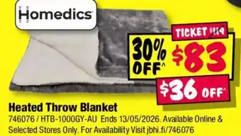 Heated Throw Blanket