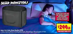 JB Hi-Fi Upper Arm Index Sleep Monitor offer