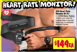 JB Hi-Fi 200 heart rate monitor m xl offer