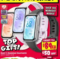 JB Hi-Fi Band 11 Aluminium Smartwatch offer
