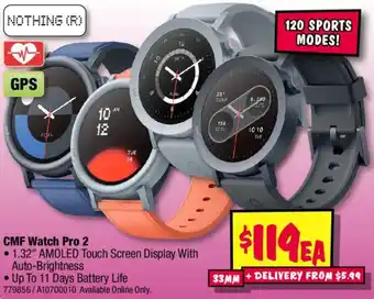 JB Hi-Fi Cmf watch pro 2 offer