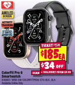 JB Hi-Fi ColorFit Pro 6 Smartwatch offer