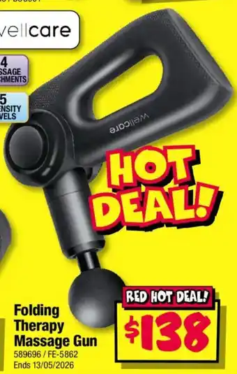 JB Hi-Fi Folding Therapy Massage Gun offer