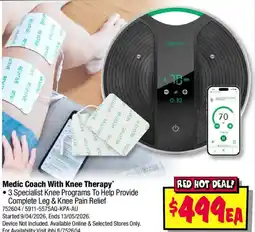 JB Hi-Fi Medic Coach With Knee Therapy offer