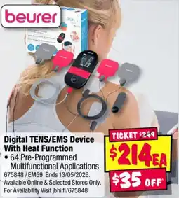 JB Hi-Fi Digital ten sems device with heat function offer