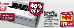 JB Hi-Fi Rechargeable Upper Arm Blood Pressure Monitor offer