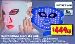 JB Hi-Fi Clearskin revive beauty led mask offer