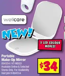 JB Hi-Fi Portable Make Up Mirror offer