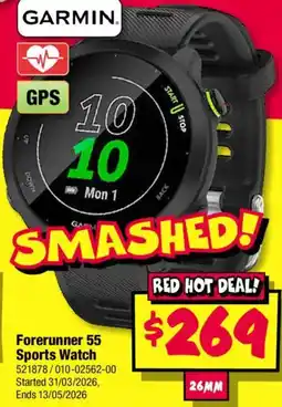 JB Hi-Fi Forerunner 55 Sports Watch offer