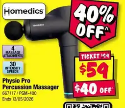 JB Hi-Fi Physio Pro Percussion Massage offer