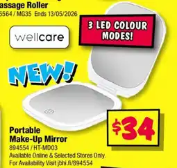 JB Hi-Fi Portable Make Up Mirror offer