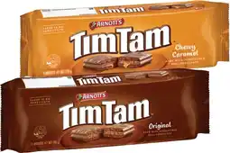 IGA Arnott’s Tim Tam Chocolate Biscuits 165‑200g Selected Varieties offer
