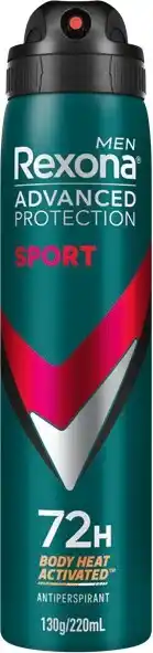 Rexona Advanced Protection Antiperspirant Spray Selected Varieties