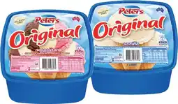 IGA Peters Original Ice Cream Selected Varieties offer