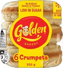 IGA Golden Crumpet Rounds Selected Varieties offer